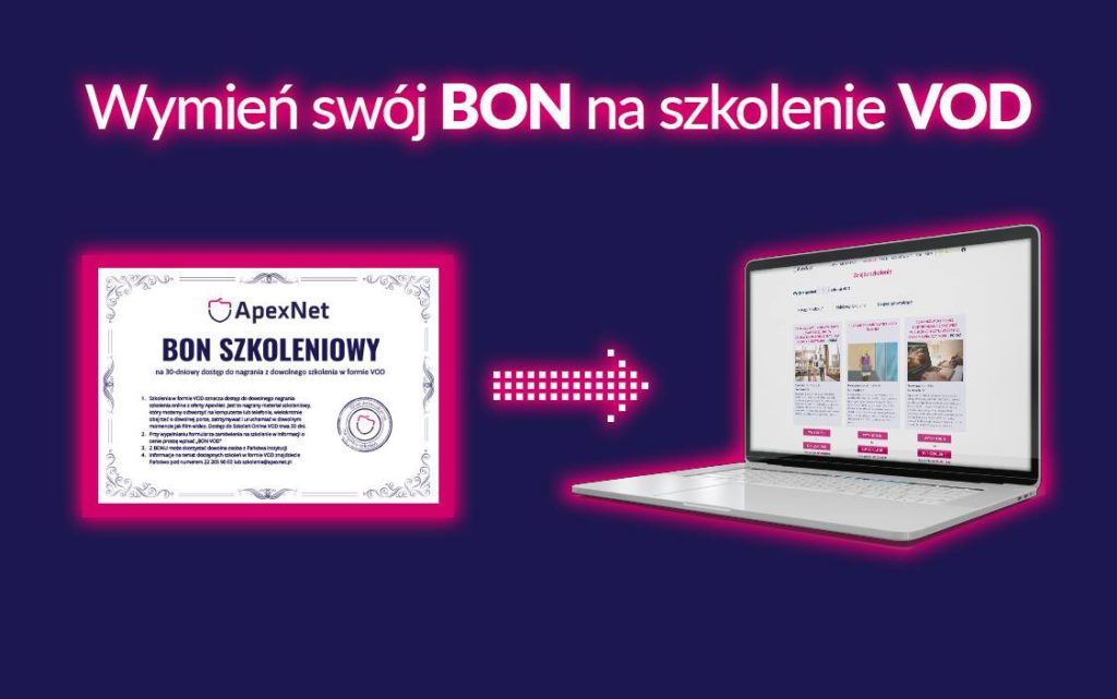 Wymień swój bon na szkolenie VOD