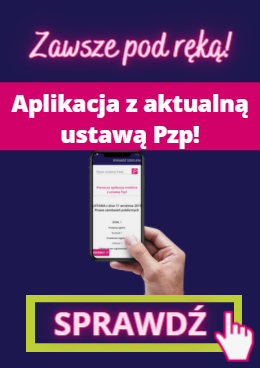 Ustawa Pzp w telefonie! Aplikacja mobilna z aktualną ustawą Prawo zamówień publicznych w sklepie Play i appStore dostępna pod nazwą „Ustawa Pzp”! Pobierz teraz, sprawdzaj aktualne przepisy, korzystaj z prostej wyszukiwarki. To jedyna aplikacja z ustawą Pzp w Polsce!