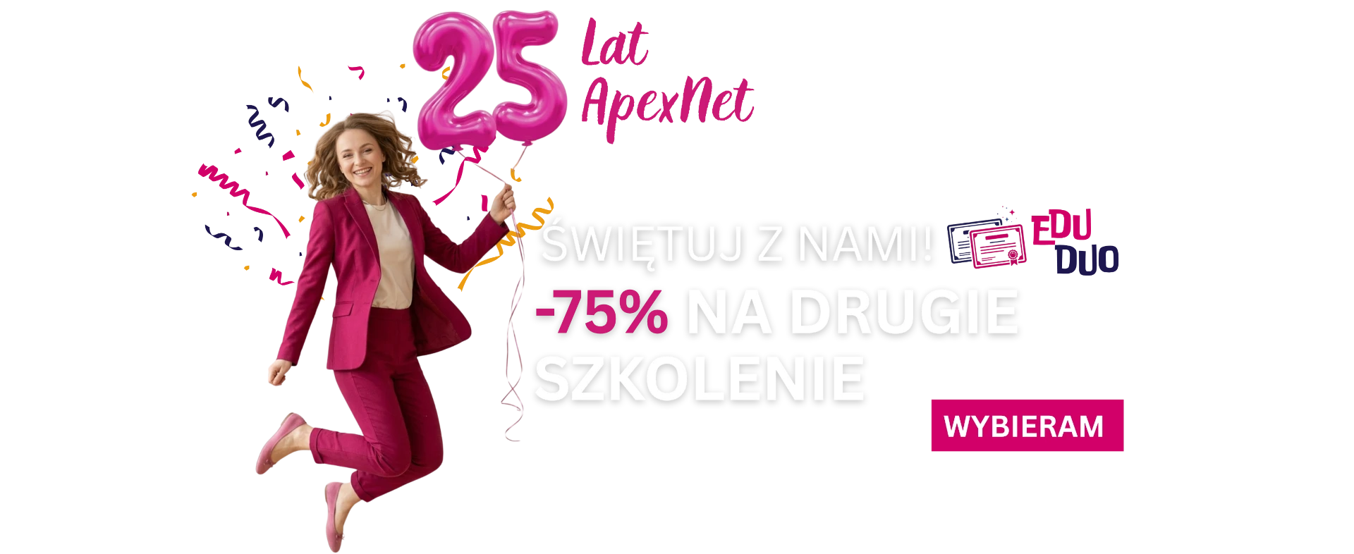 Baner ApexNet - szkolenia otwarte